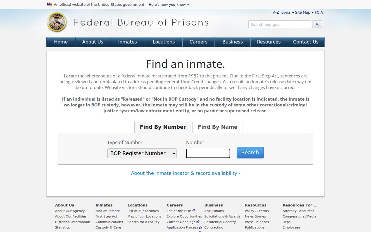 Langlade County criminal history federal prisoner locator